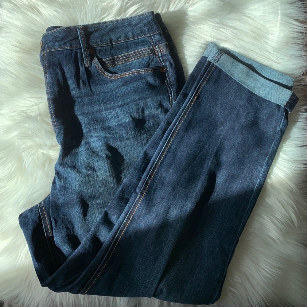 Seven7 Slim Straight Jeans Size 14w & 16w